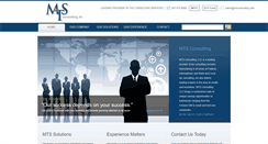 Desktop Screenshot of mtsconsulting.com